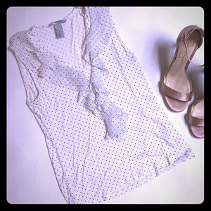 5/$10 H&M polka dot ruffle top